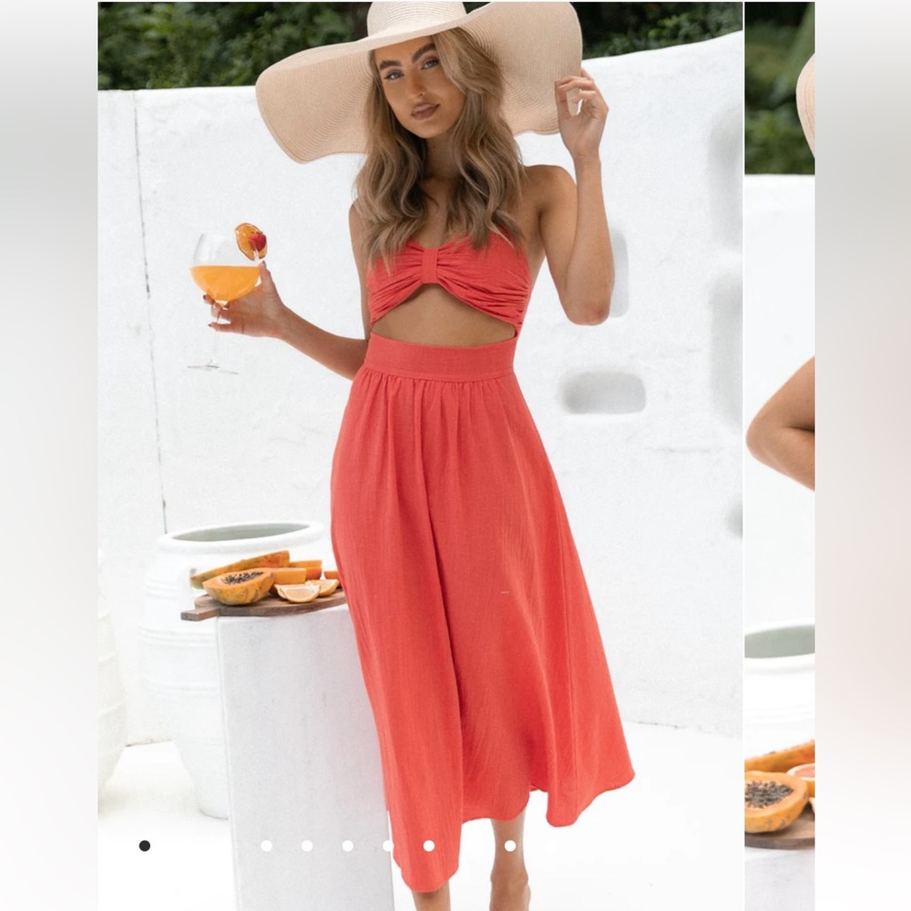 Boat Dress-Spice